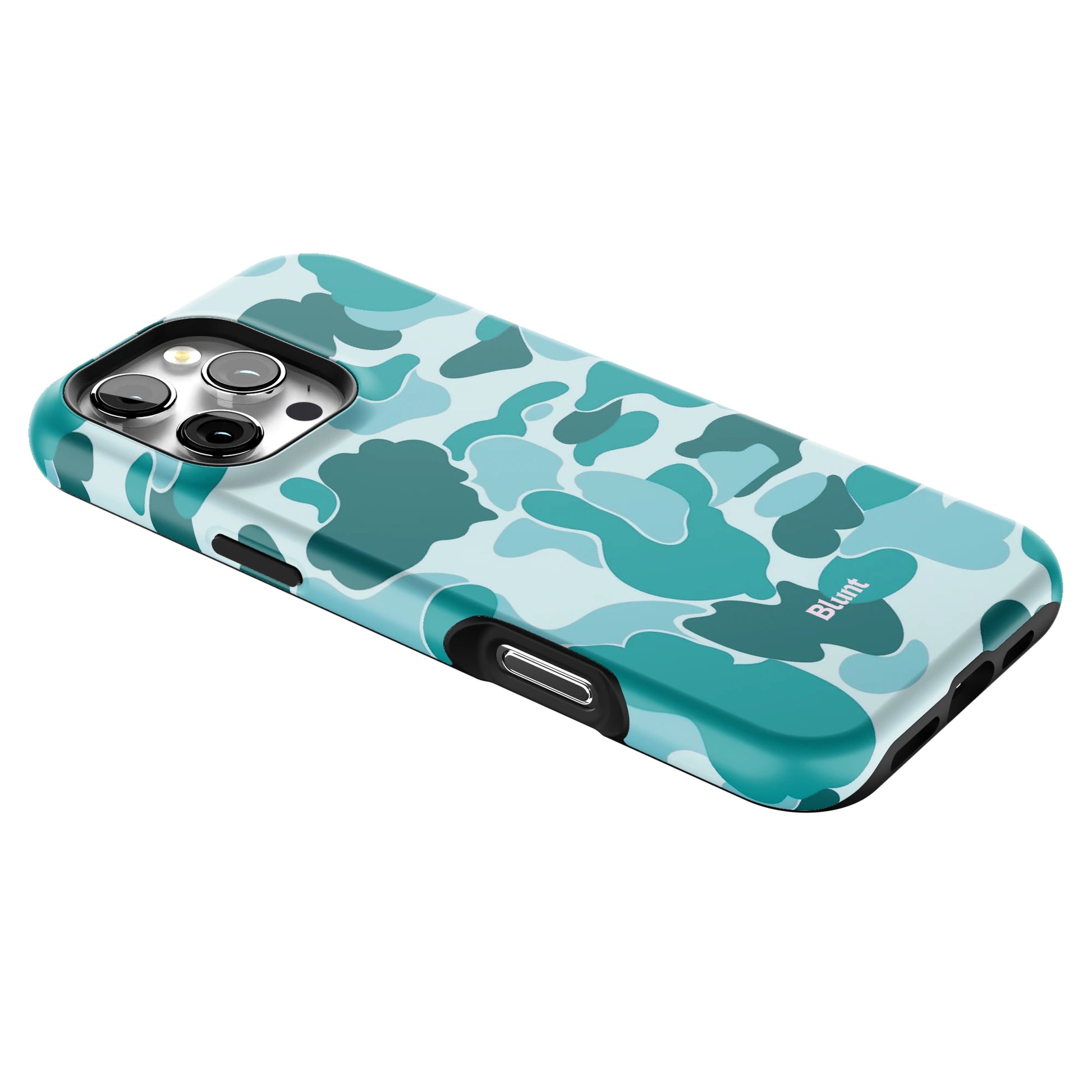 Aqua Camo iPhone Case gallery - Iphone_16_Pro_Max_2