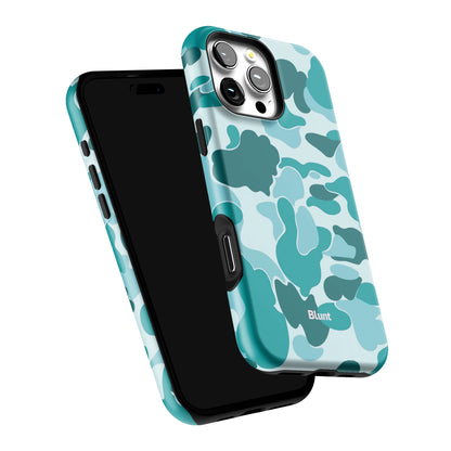 Aqua Camo iPhone Case gallery - Iphone_16_Pro_Max_6