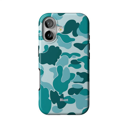 Aqua Camo iPhone Case gallery - Iphone_17_Iphone_1