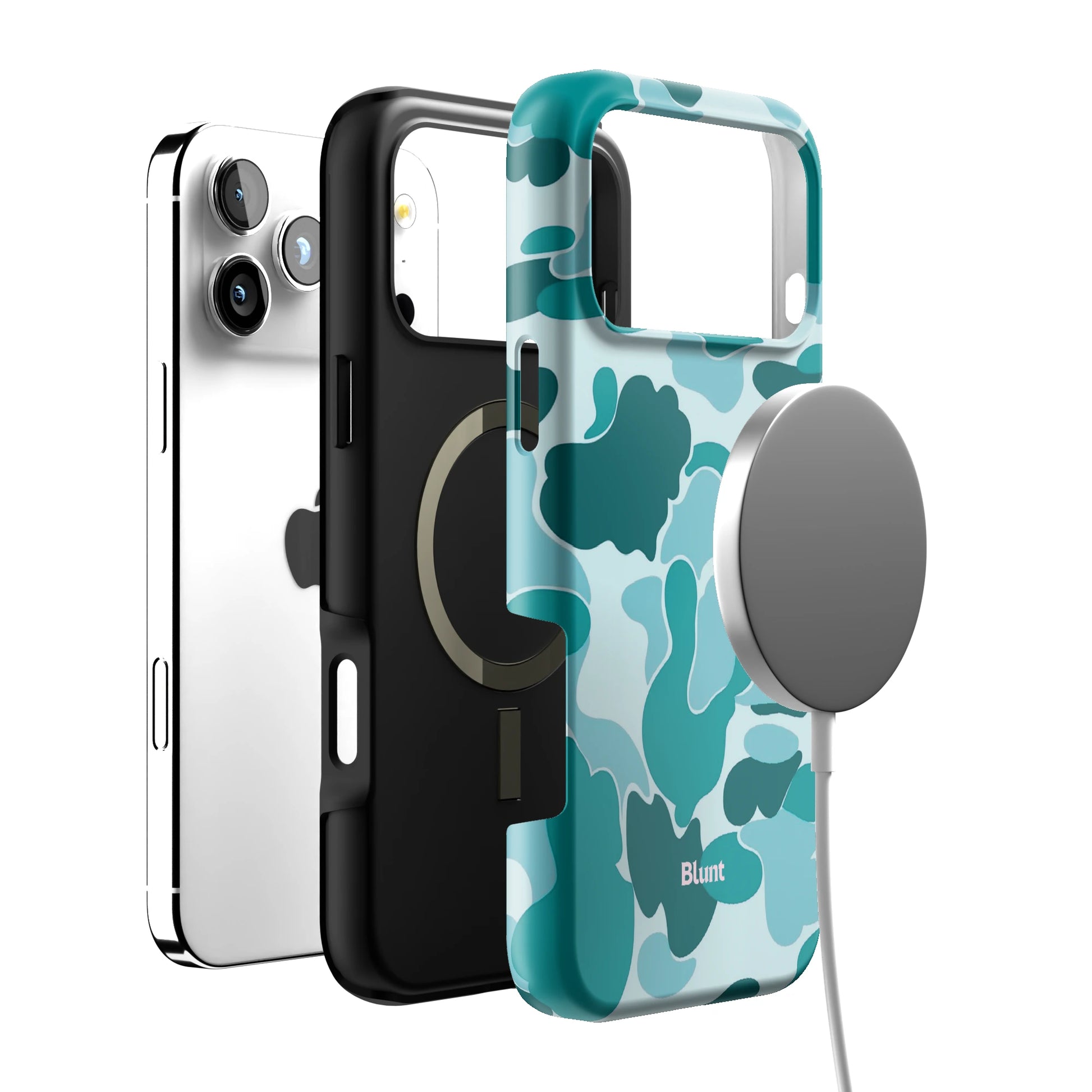 Aqua Camo iPhone Case gallery - Iphone_17_Pro_Max_4