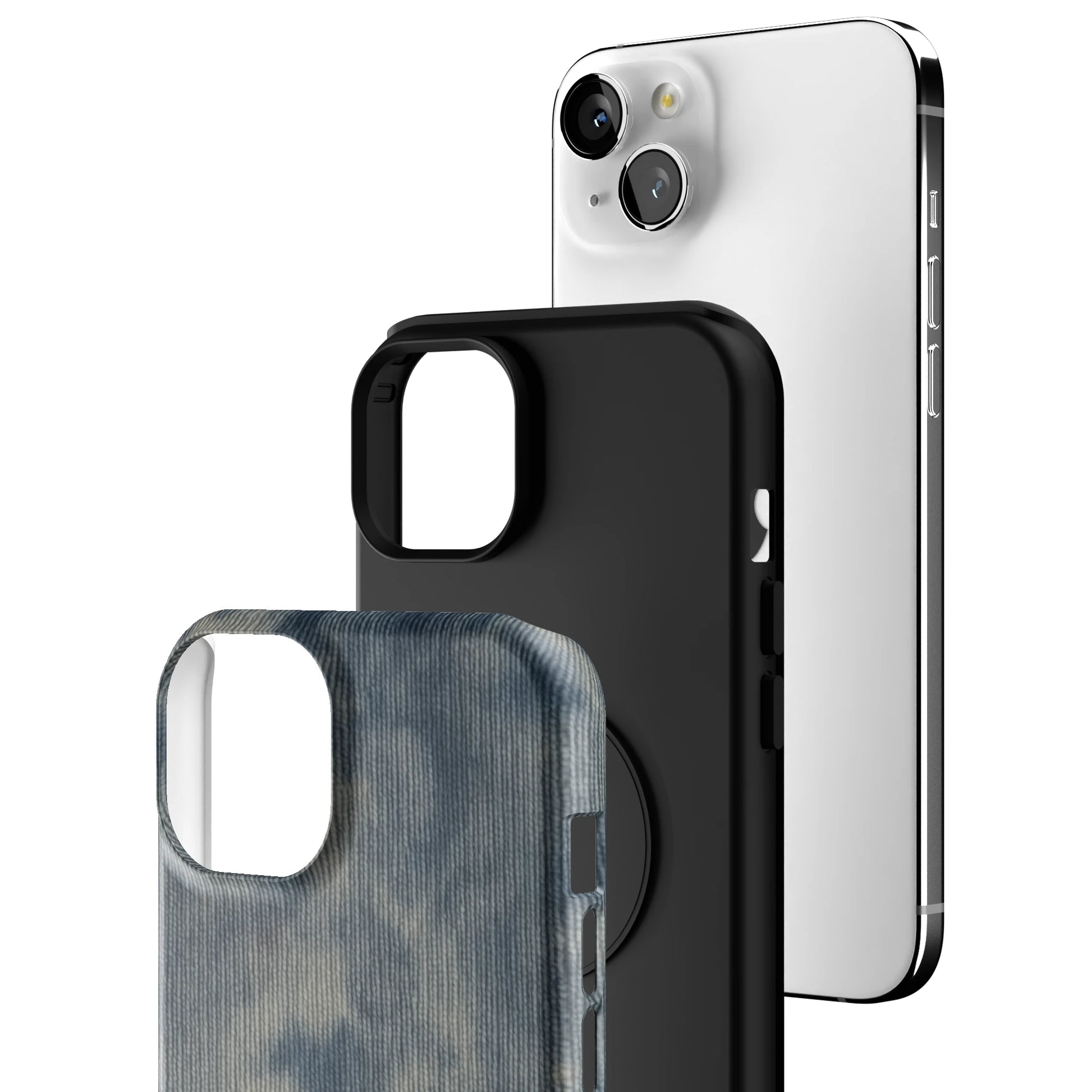 Bleach Denim iPhone Case gallery - Iphone_15_Mini_Air_Plus_3