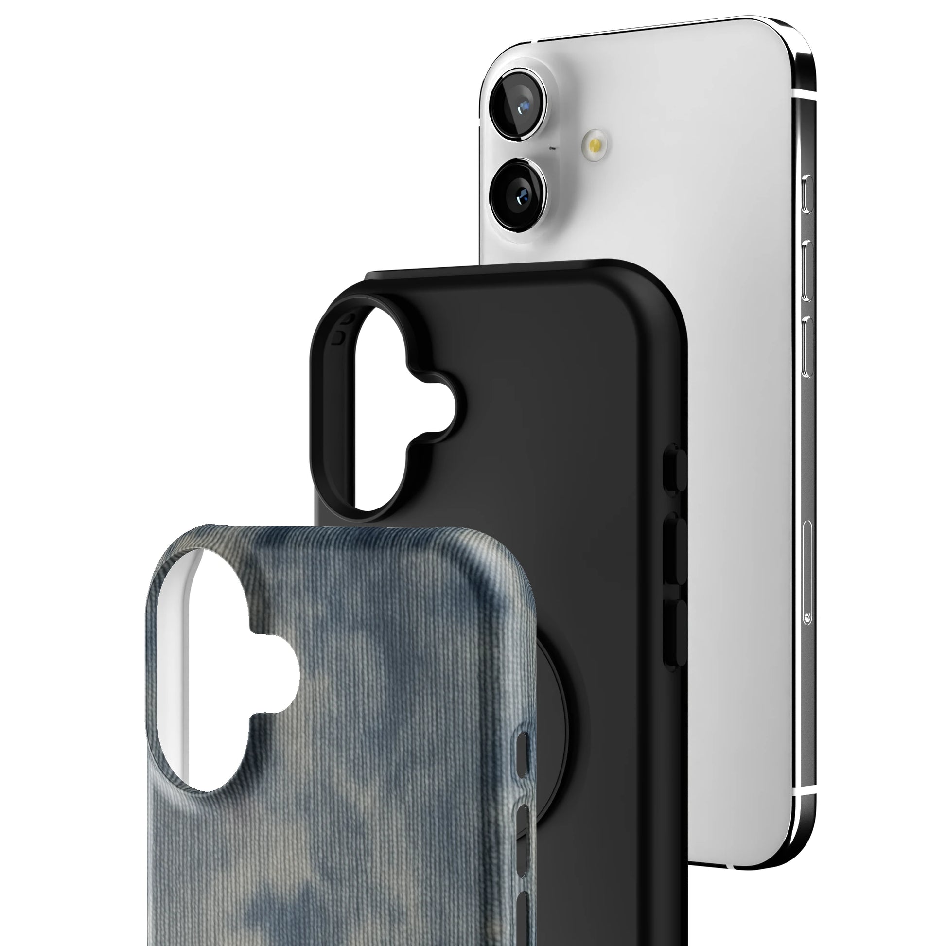 Bleach Denim iPhone Case gallery - Iphone_16_Mini_Air_Plus_3