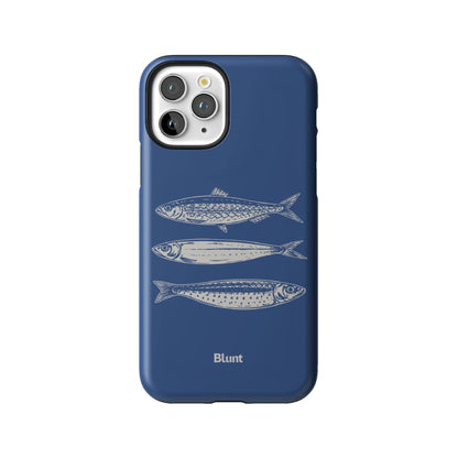Blue Fins iPhone Case gallery - Iphone_11_Pro_1