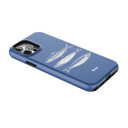Blue Fins iPhone Case gallery - Iphone_12_Pro_2