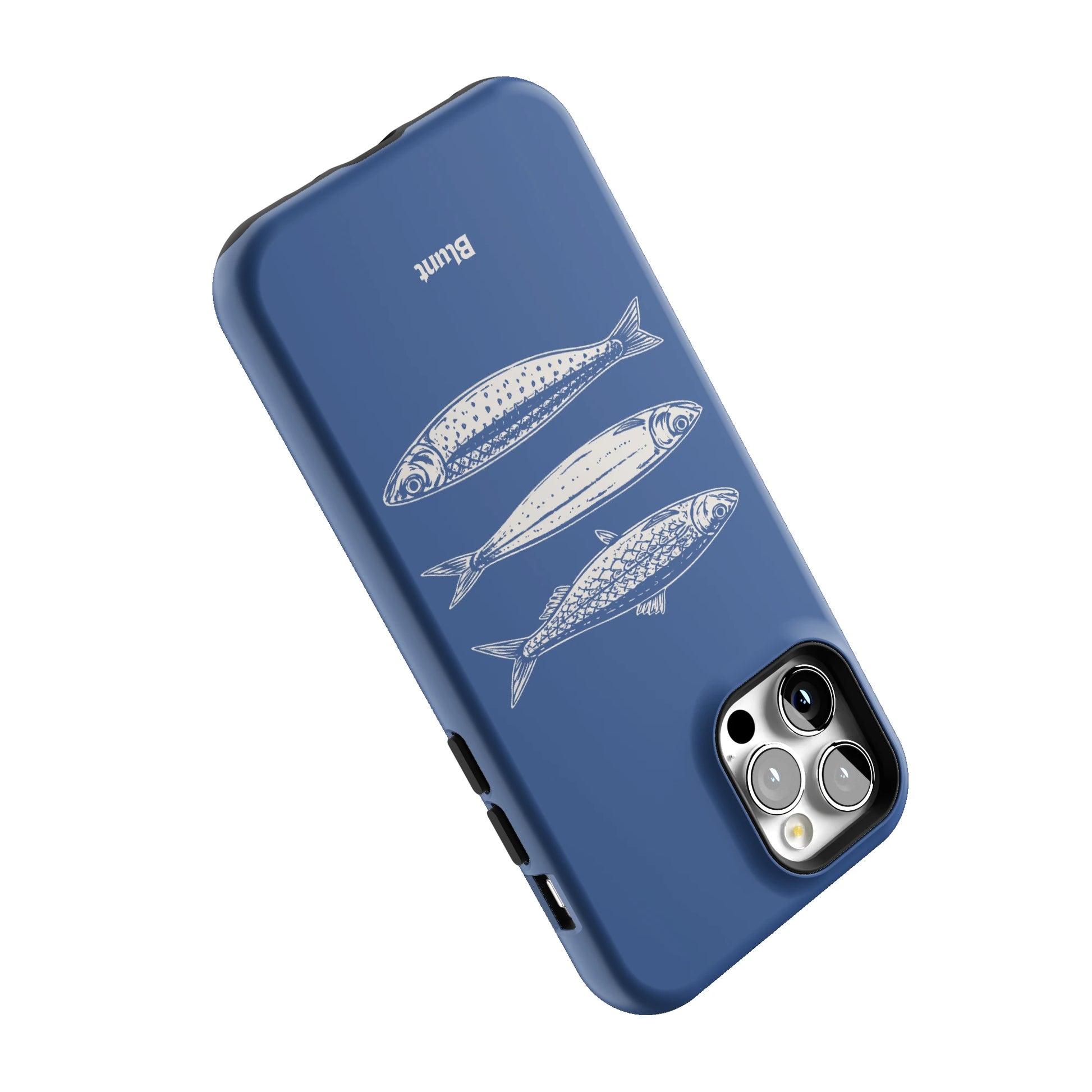 Blue Fins iPhone Case gallery - Iphone_12_Pro_5