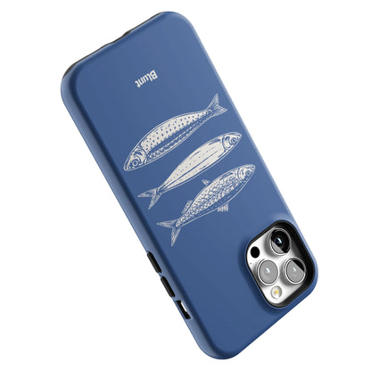 Blue Fins iPhone Case gallery - Iphone_12_Pro_Max_5