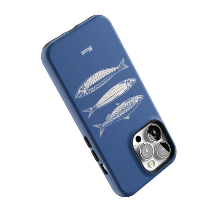 Blue Fins iPhone Case gallery - Iphone_13_Pro_5
