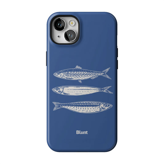 Blue Fins iPhone Case gallery - Iphone_14_Mini_Air_Plus_1