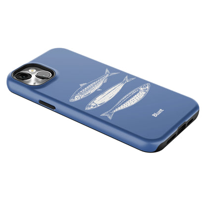 Blue Fins iPhone Case gallery - Iphone_14_Mini_Air_Plus_2