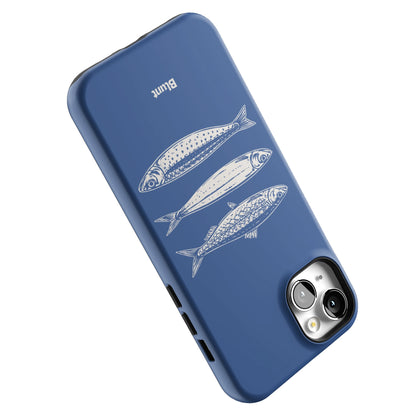 Blue Fins iPhone Case gallery - Iphone_14_Mini_Air_Plus_5