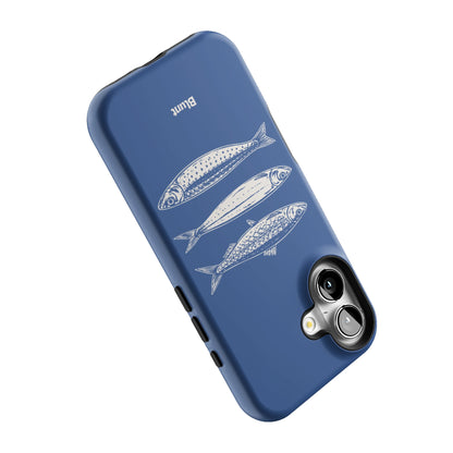 Blue Fins iPhone Case gallery - Iphone_16_Iphone_5