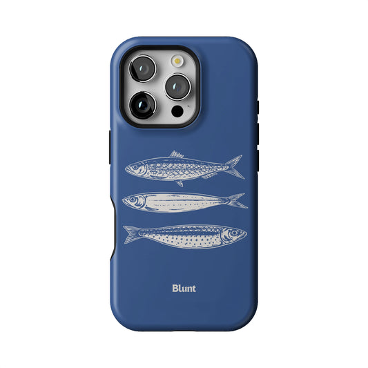 Blue Fins iPhone Case gallery - Iphone_16_Pro_1
