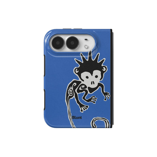 men-blue-monkey-iphone-case iPhone 18 Duo case, view 2