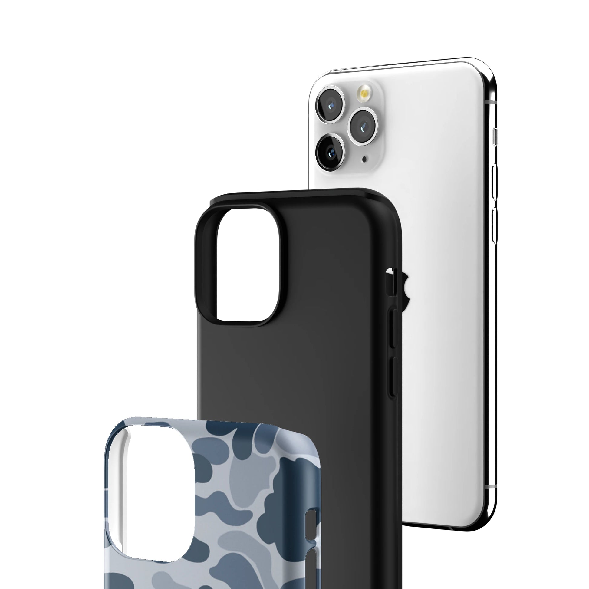 Bluish Camo iPhone Case gallery - Iphone_11_Pro_3