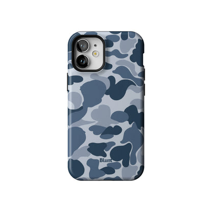Bluish Camo iPhone Case gallery - Iphone_12_Mini_Air_Plus_1