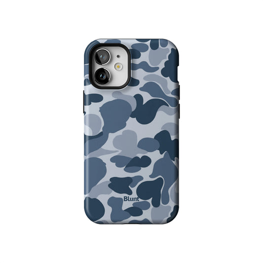 Bluish Camo iPhone Case gallery - Iphone_12_Mini_Air_Plus_1