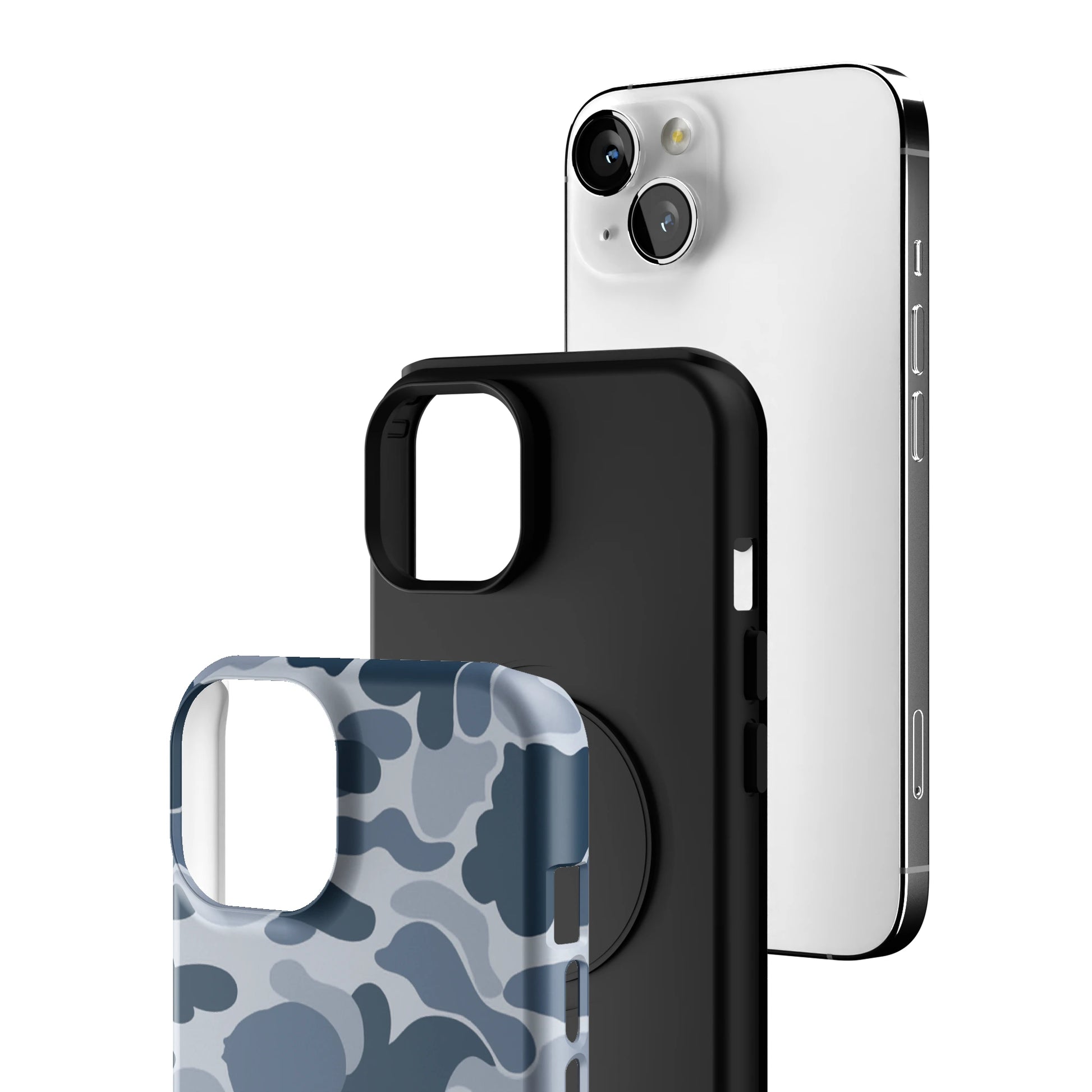 Bluish Camo iPhone Case gallery - Iphone_13_Iphone_3