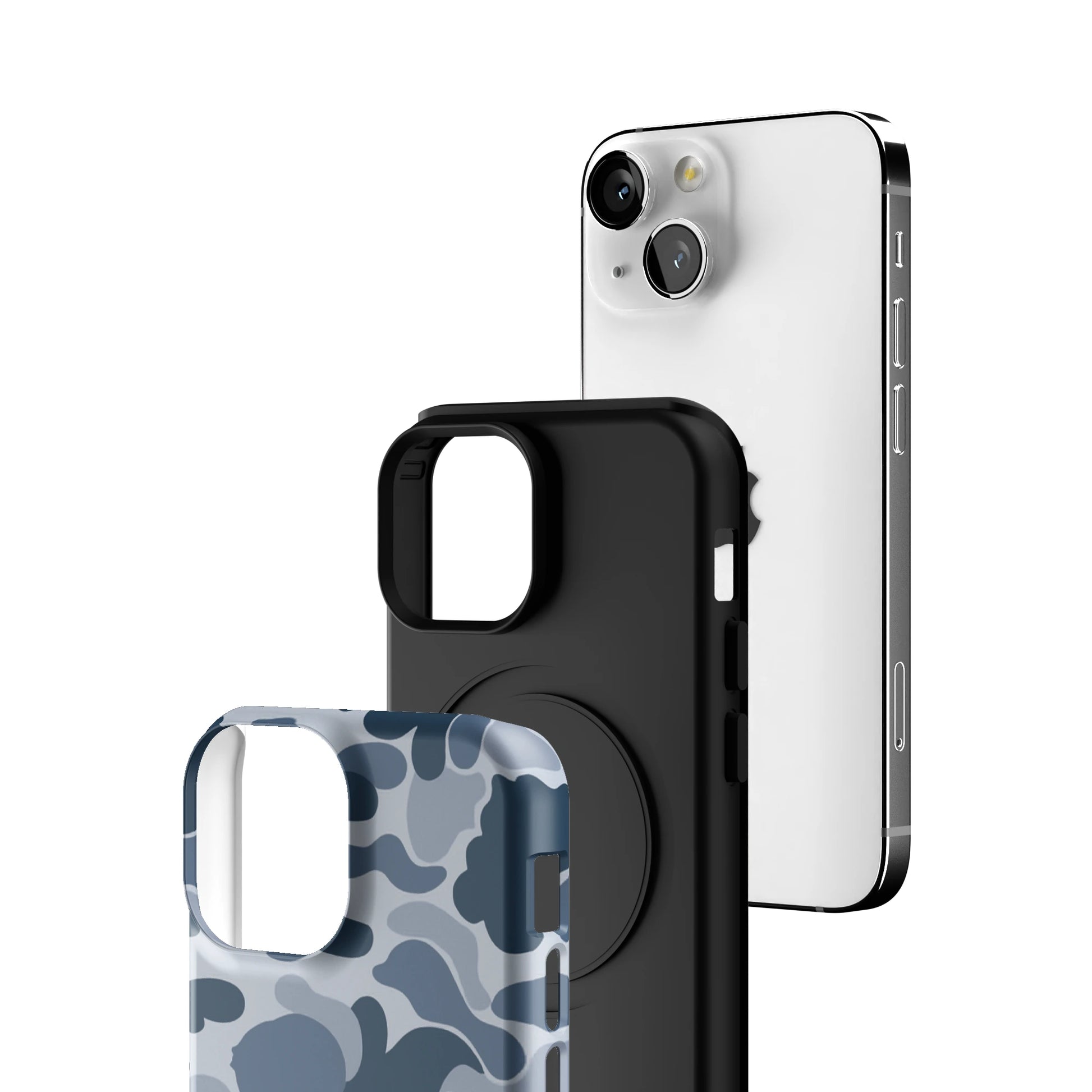 Bluish Camo iPhone Case gallery - Iphone_13_Mini_Air_Plus_3