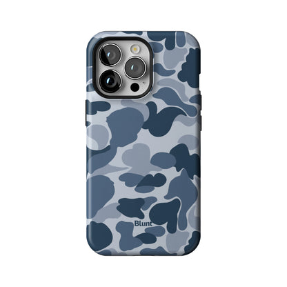 Bluish Camo iPhone Case gallery - Iphone_13_Pro_1