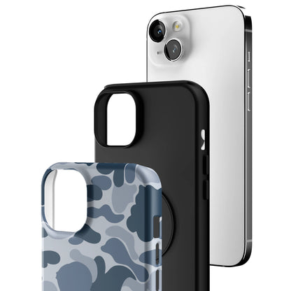Bluish Camo iPhone Case gallery - Iphone_14_Mini_Air_Plus_3