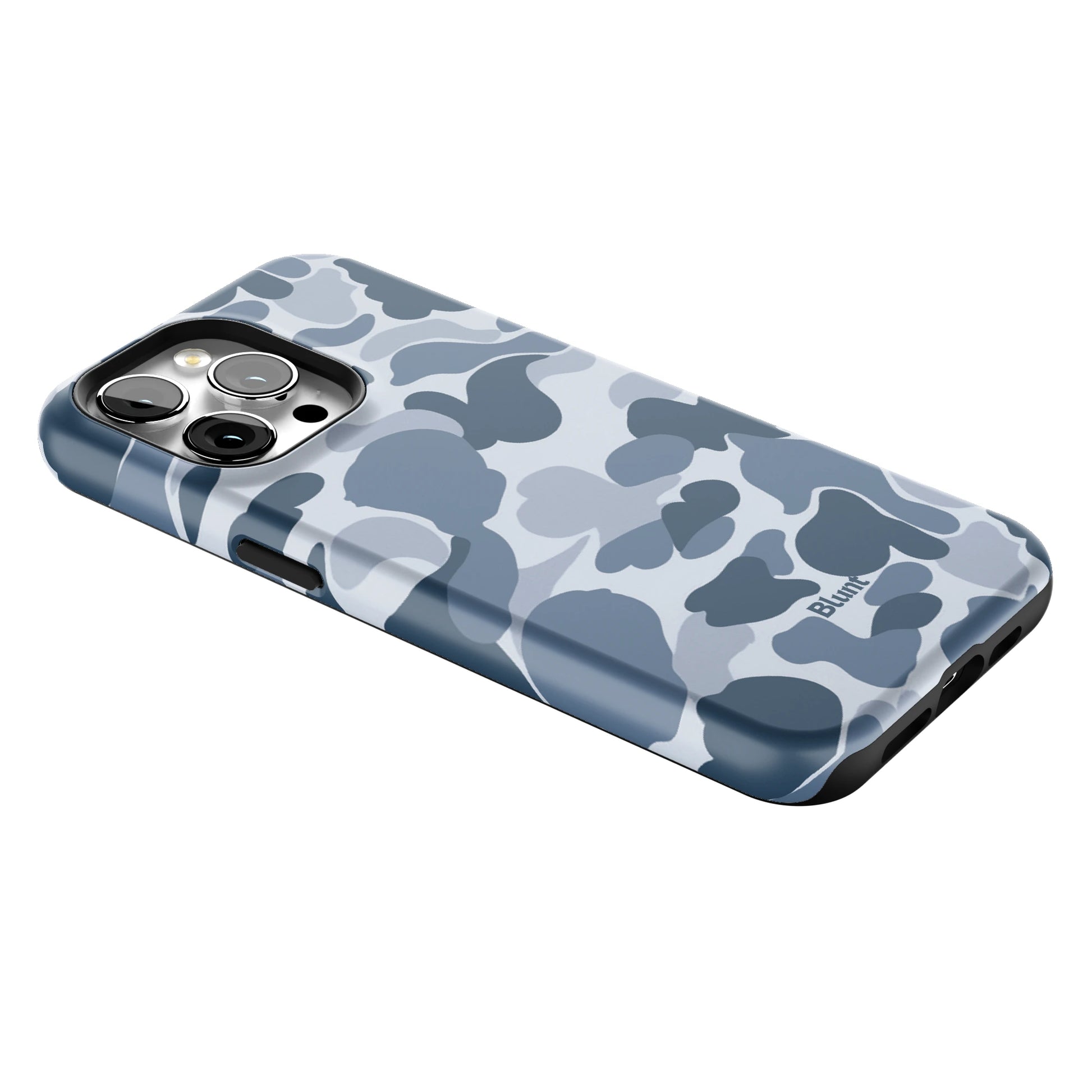 Bluish Camo iPhone Case gallery - Iphone_15_Pro_Max_2