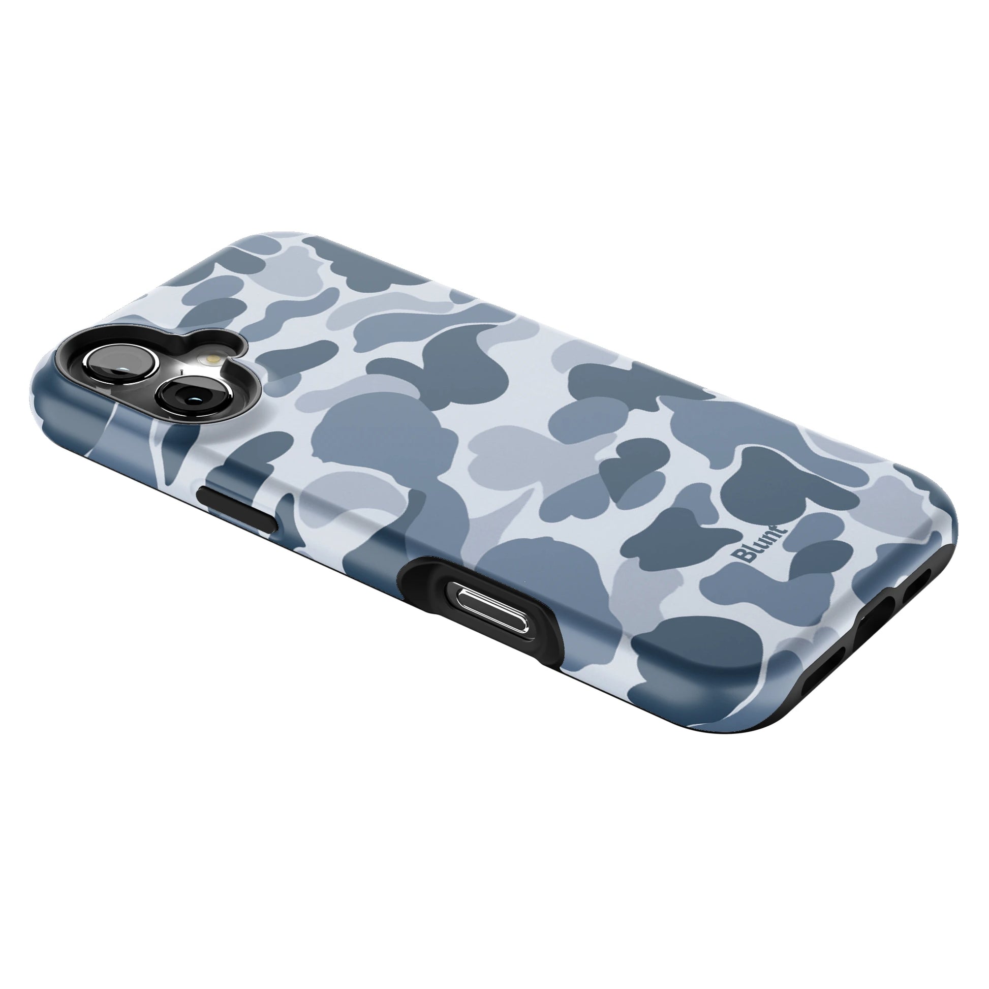 Bluish Camo iPhone Case gallery - Iphone_16_Mini_Air_Plus_2