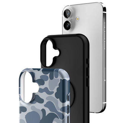 Bluish Camo iPhone Case gallery - Iphone_16_Mini_Air_Plus_3