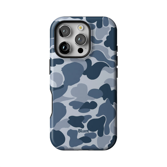 Bluish Camo iPhone Case gallery - Iphone_16_Pro_1