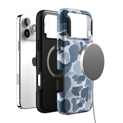 Bluish Camo iPhone Case gallery - Iphone_17_Pro_Max_4