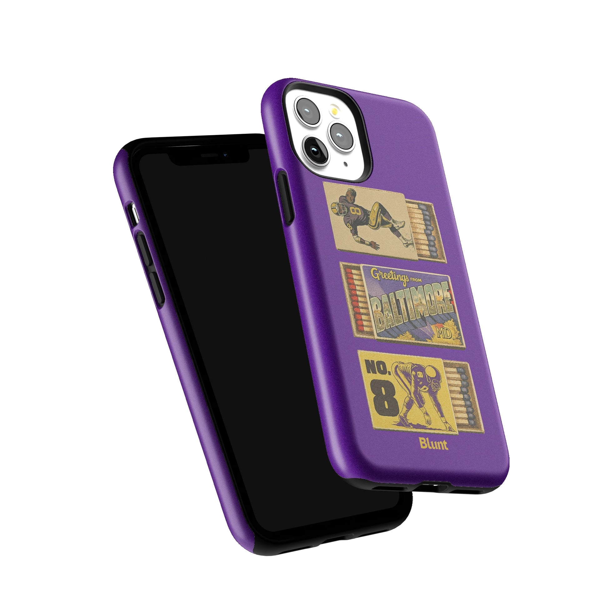 B'More Football iPhone Case gallery - Iphone_11_Pro_6