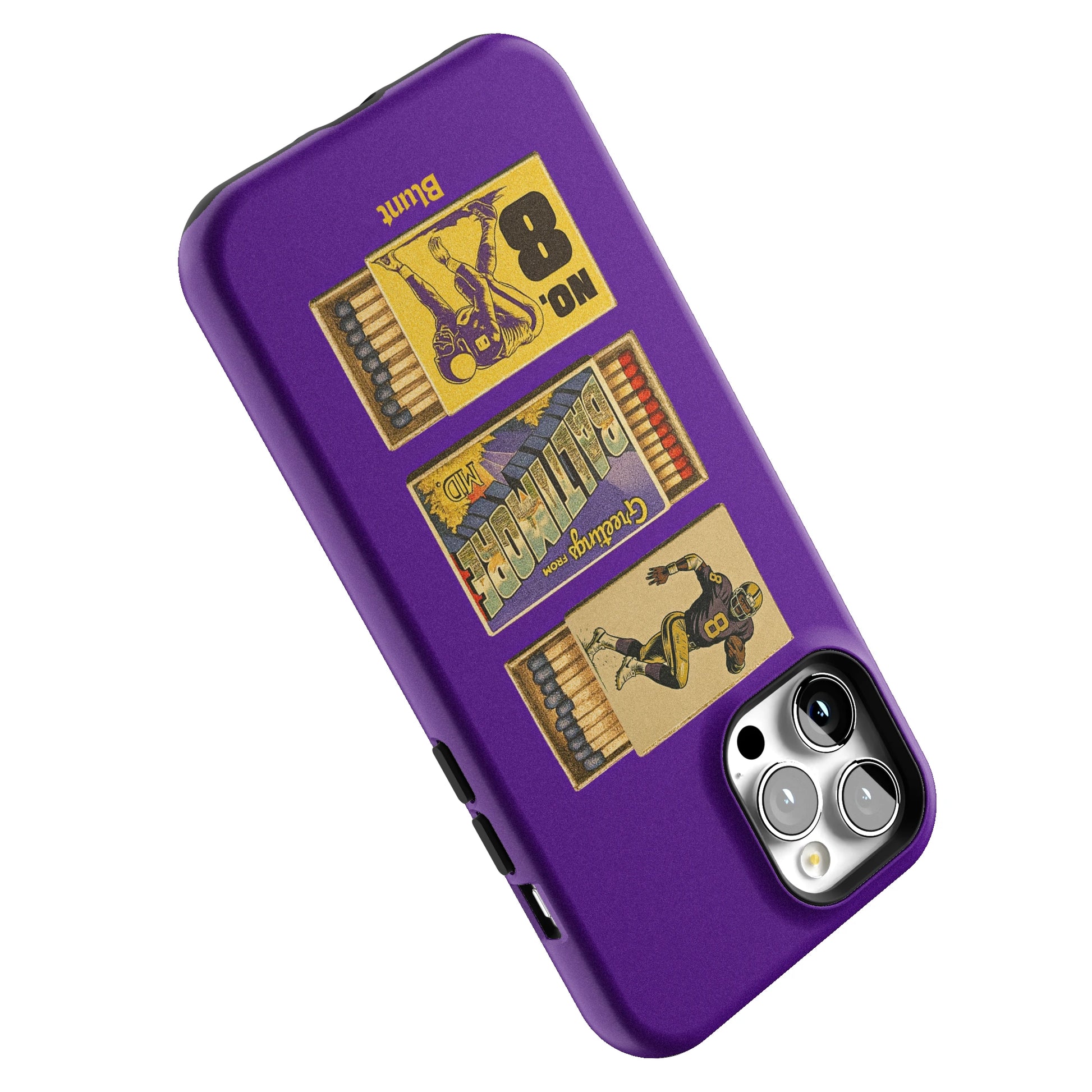 B'More Football iPhone Case gallery - Iphone_12_Pro_Max_5