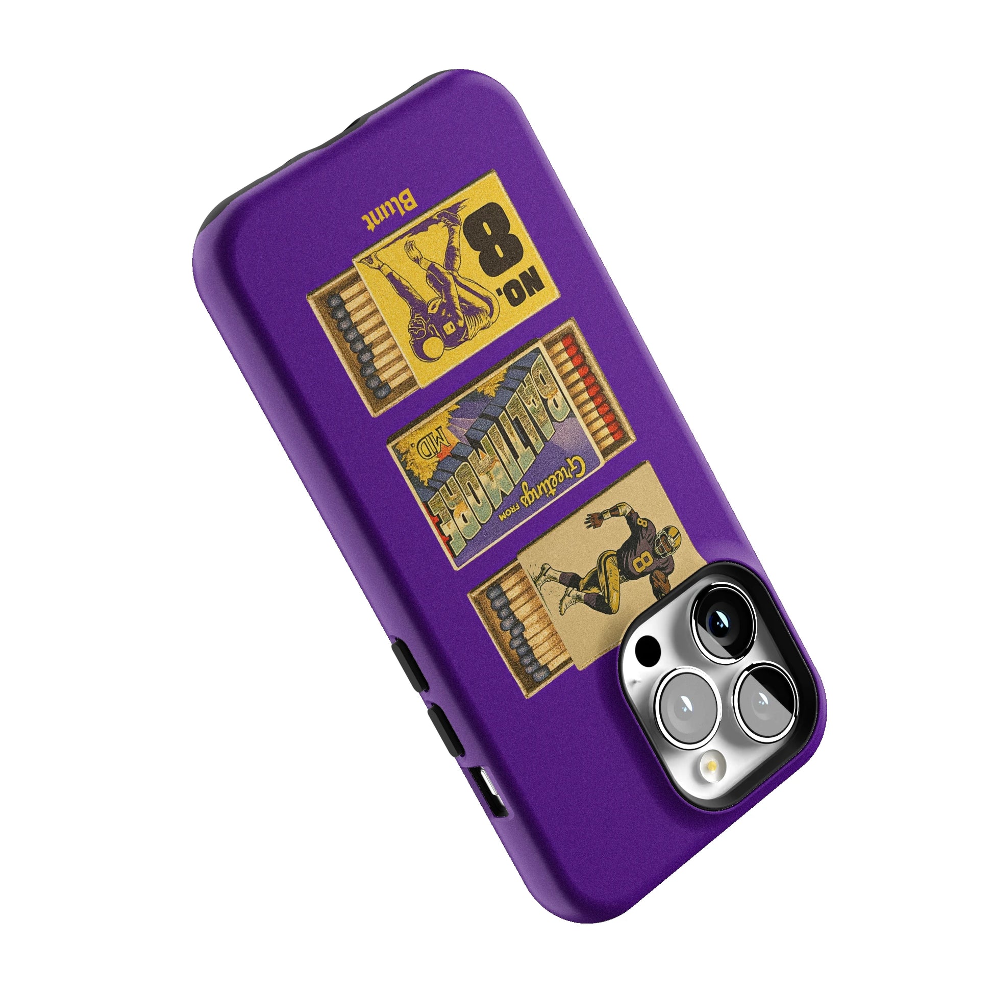 B'More Football iPhone Case gallery - Iphone_13_Pro_5