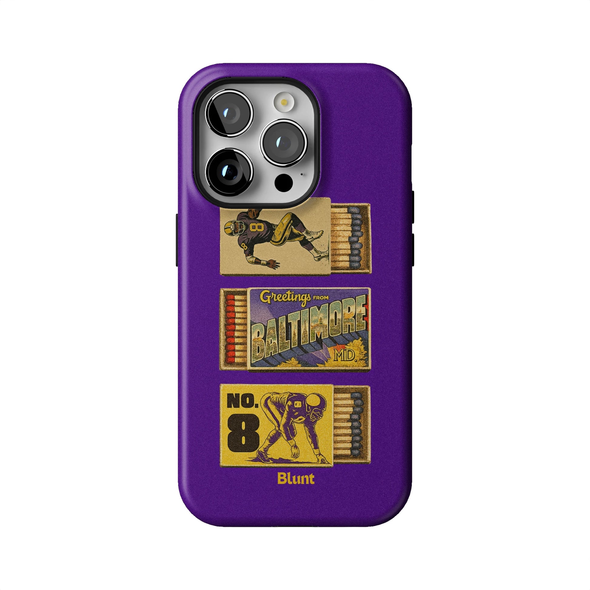 B'More Football iPhone Case gallery - Iphone_14_Pro_1