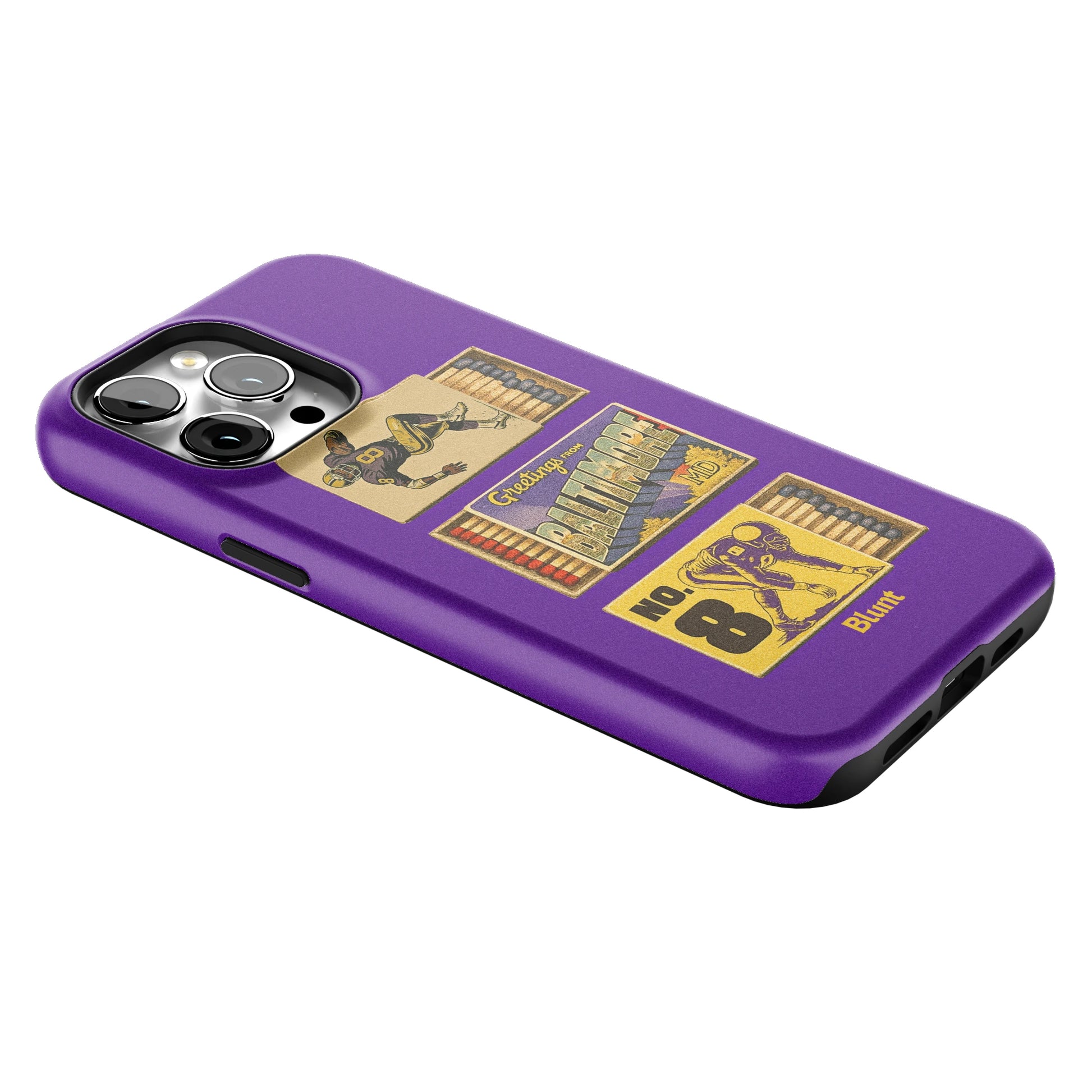B'More Football iPhone Case gallery - Iphone_14_Pro_Max_2