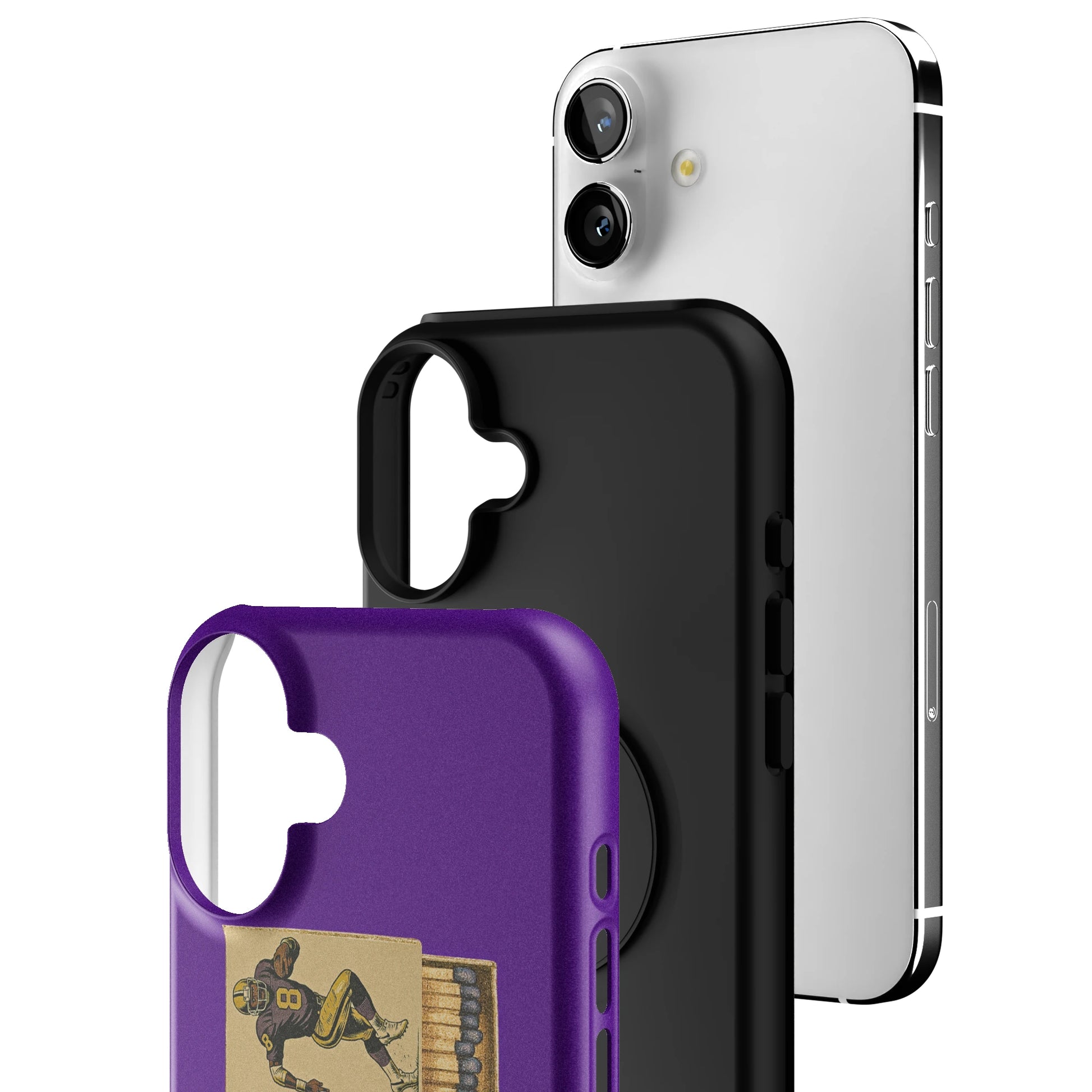 B'More Football iPhone Case gallery - Iphone_16_Mini_Air_Plus_3