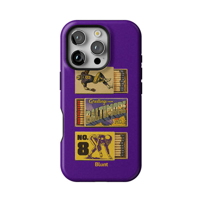 B'More Football iPhone Case gallery - Iphone_16_Pro_1