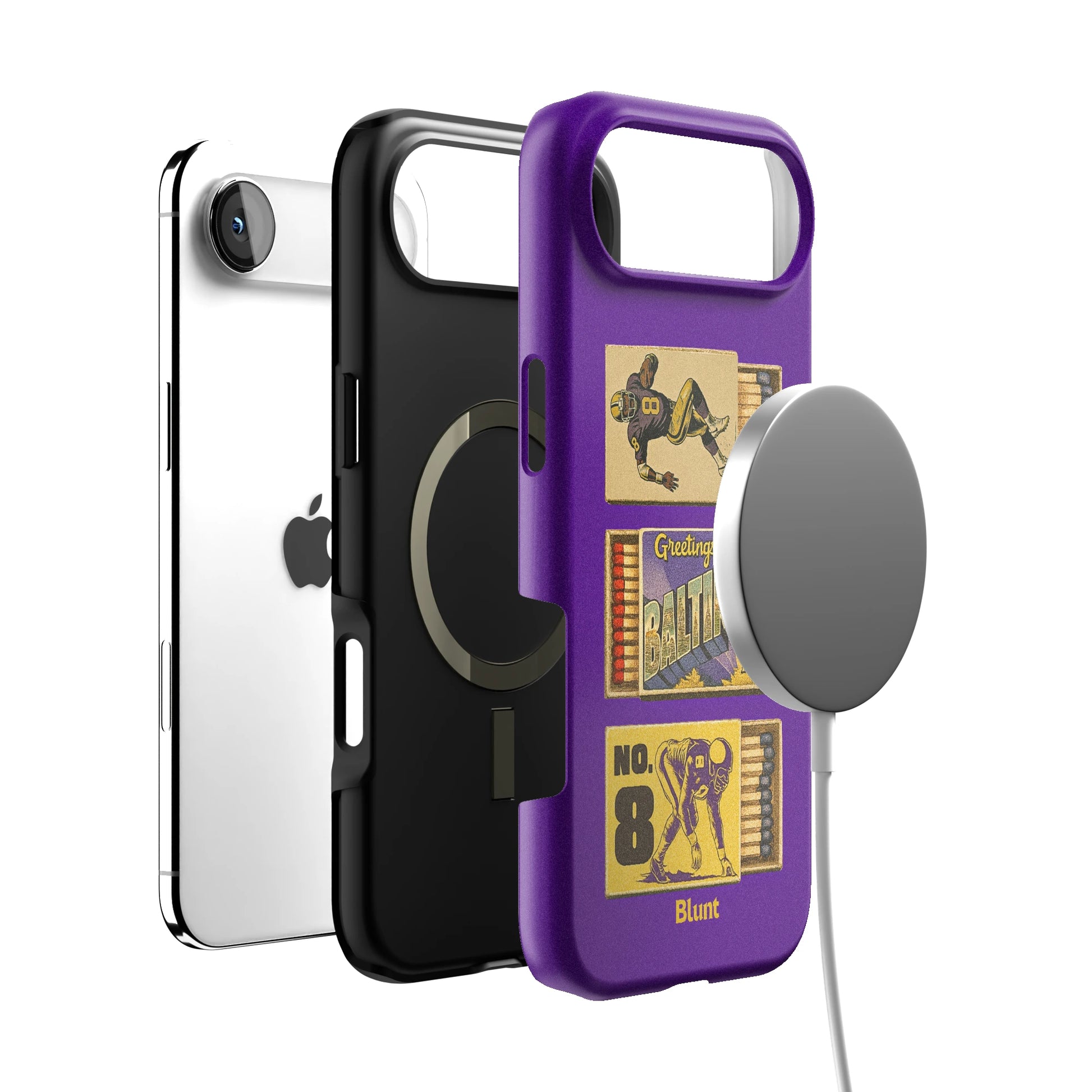 B'More Football iPhone Case gallery - Iphone_17_Air_4