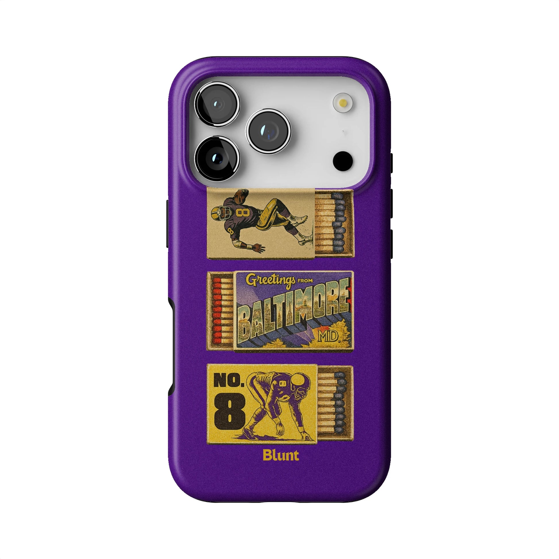 B'More Football iPhone Case gallery - Iphone_17_Pro_1