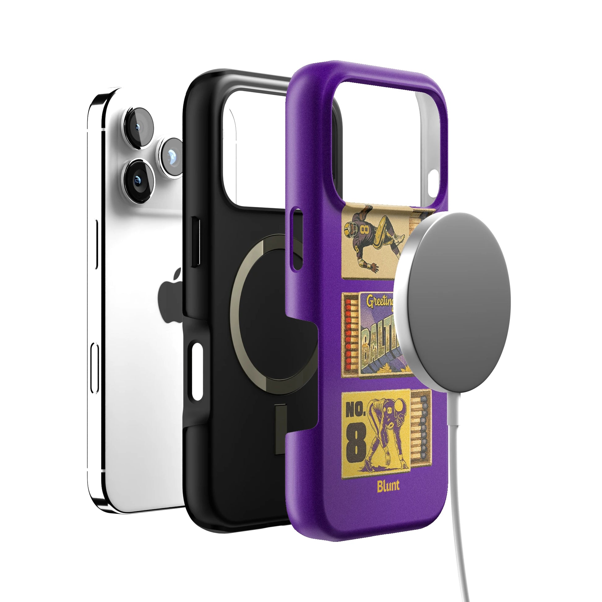 B'More Football iPhone Case gallery - Iphone_17_Pro_4