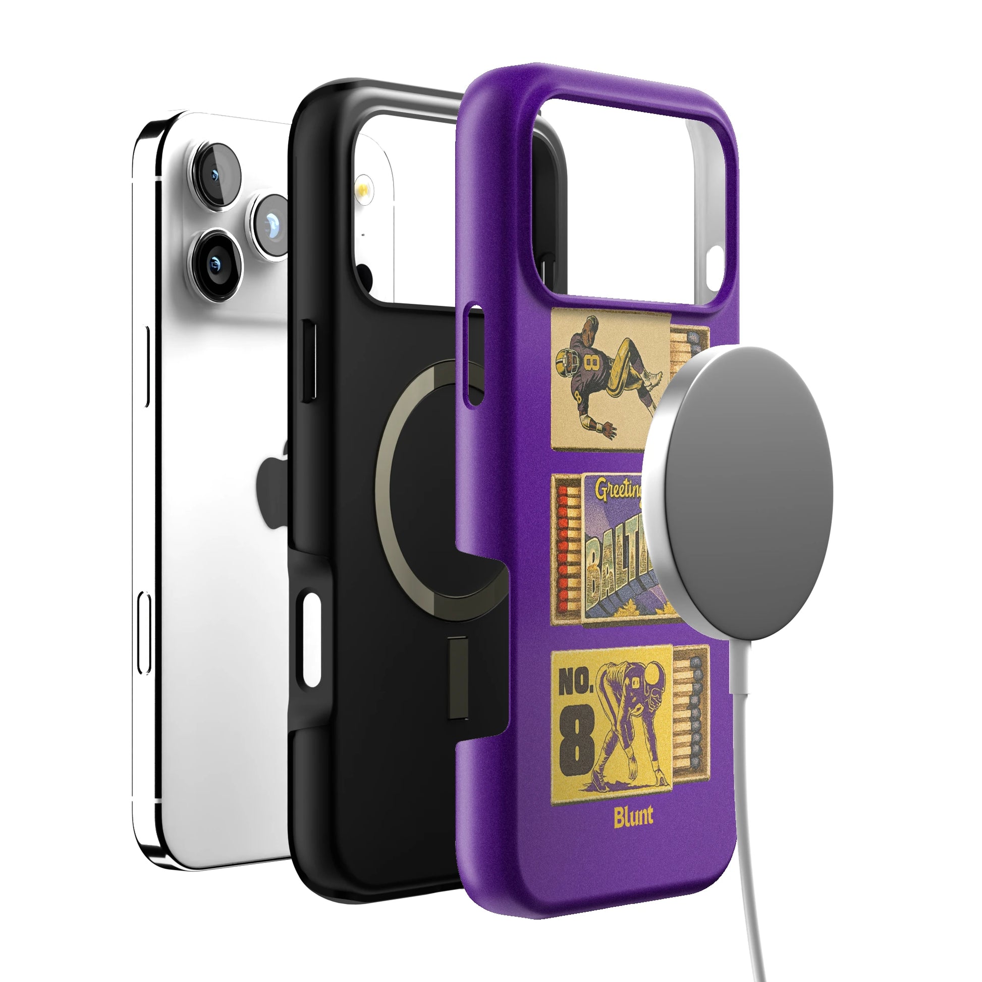 B'More Football iPhone Case gallery - Iphone_17_Pro_Max_4