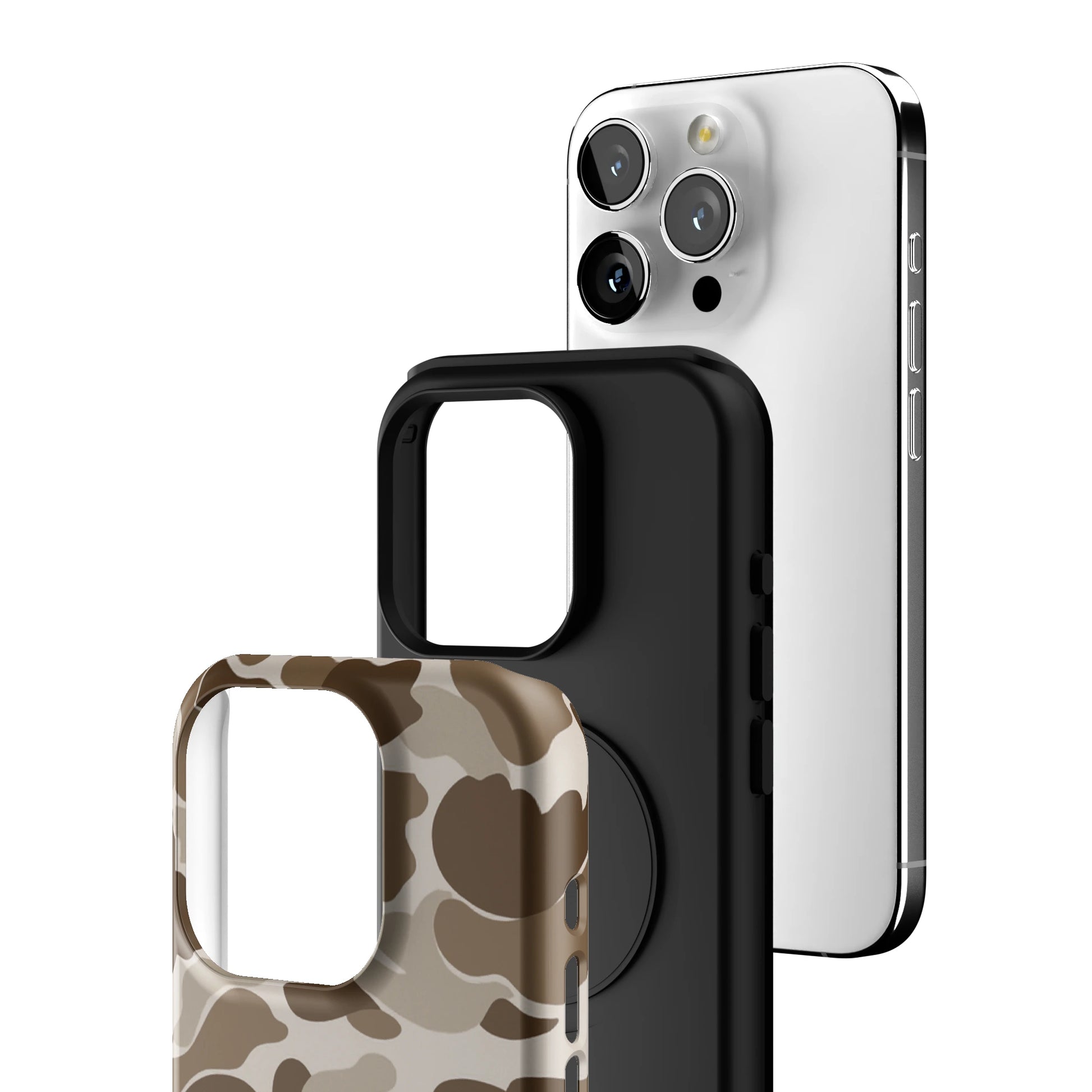 Brown Camo iPhone Case gallery - Iphone_15_Pro_3