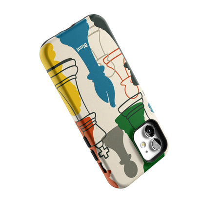 Checkmate Lines iPhone Case gallery - Iphone_12_Iphone_5