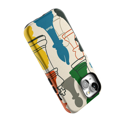 Checkmate Lines iPhone Case gallery - Iphone_15_Iphone_5