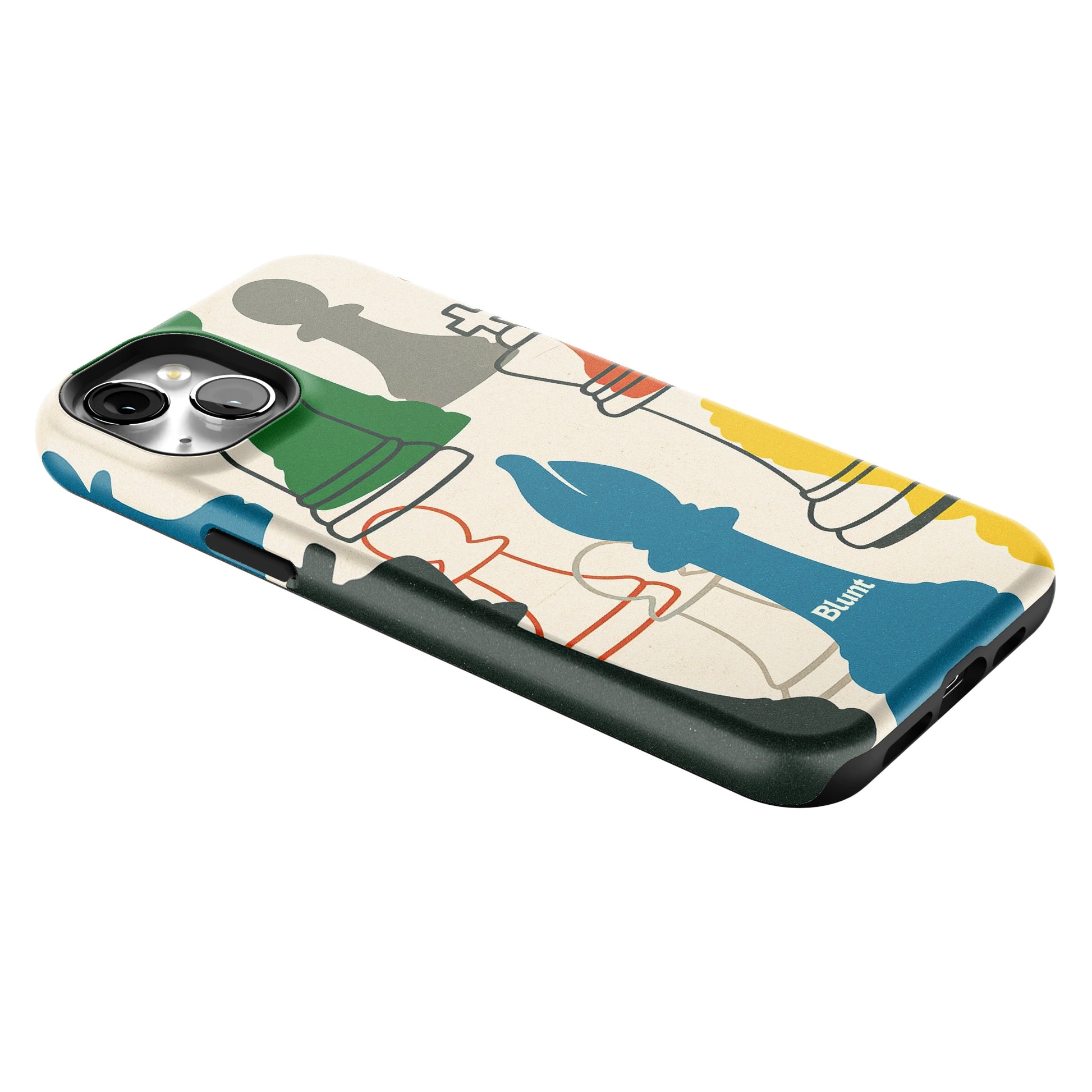 Checkmate Lines iPhone Case gallery - Iphone_15_Mini_Air_Plus_2