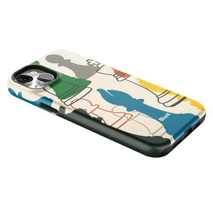 Checkmate Lines iPhone Case gallery - Iphone_15_Mini_Air_Plus_2