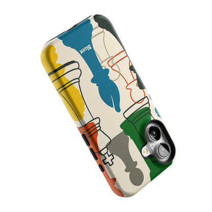 Checkmate Lines iPhone Case gallery - Iphone_16_Iphone_5