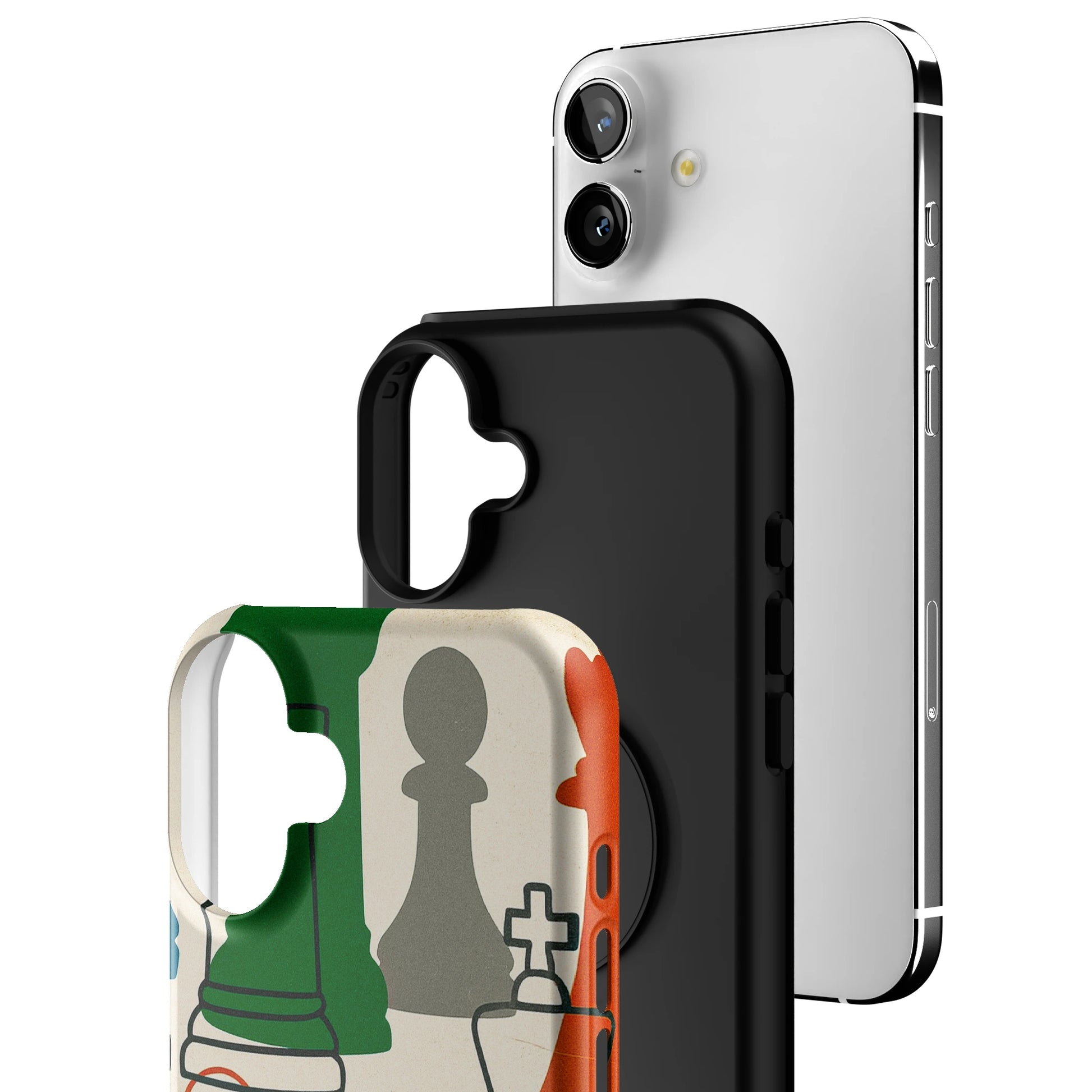 Checkmate Lines iPhone Case gallery - Iphone_16_Mini_Air_Plus_3
