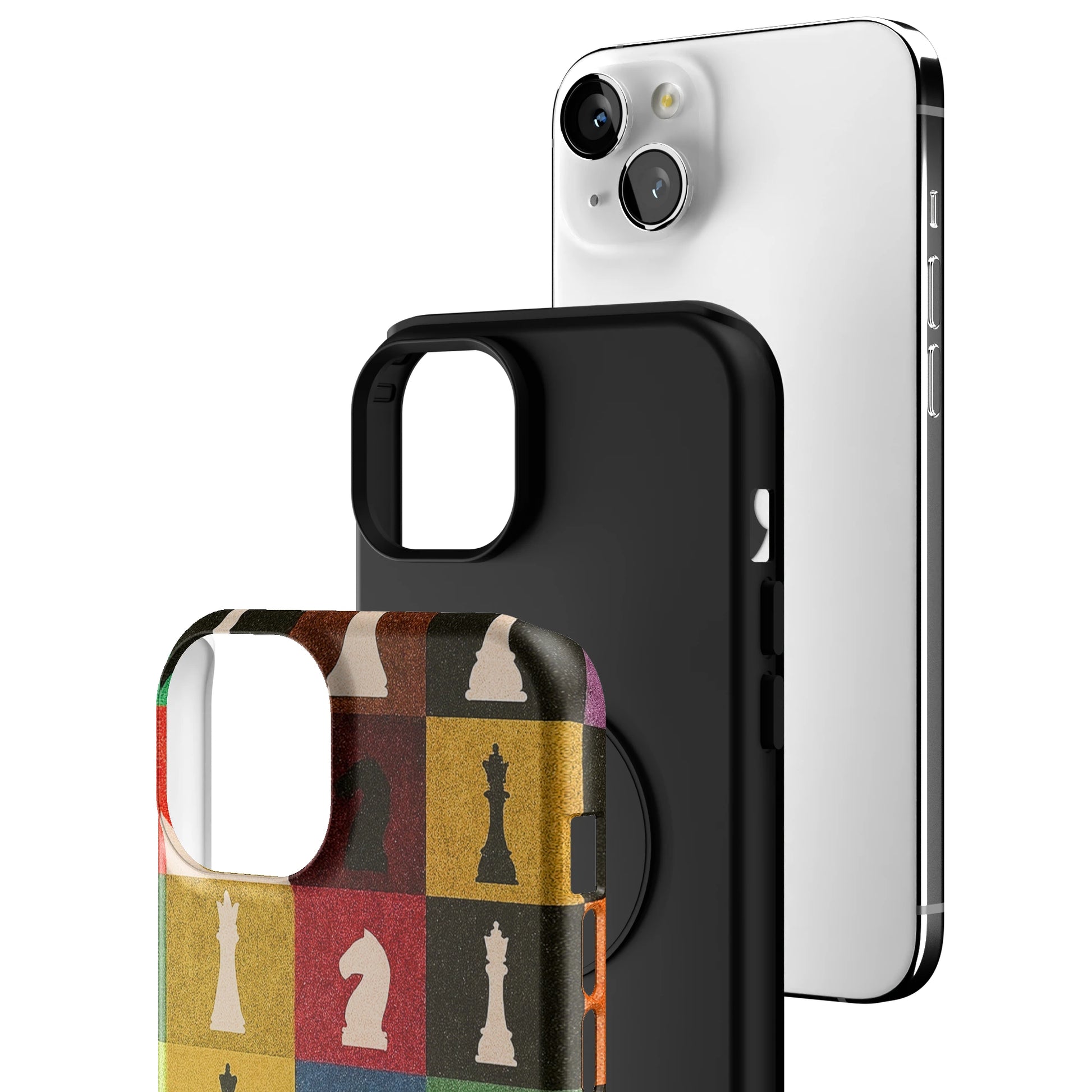 Chess Grid iPhone Case gallery - Iphone_15_Mini_Air_Plus_3