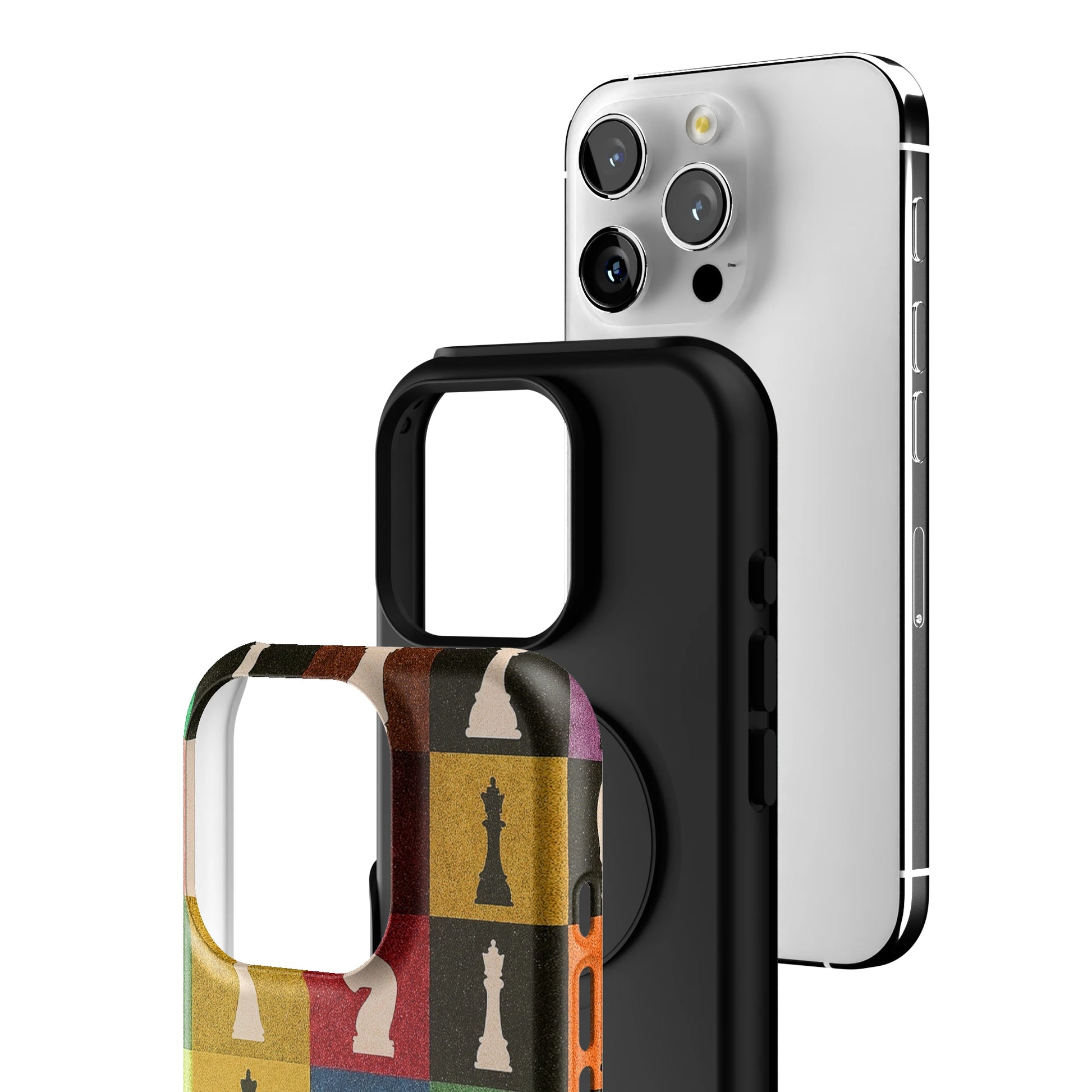 Chess Grid iPhone Case gallery - Iphone_16_Pro_3