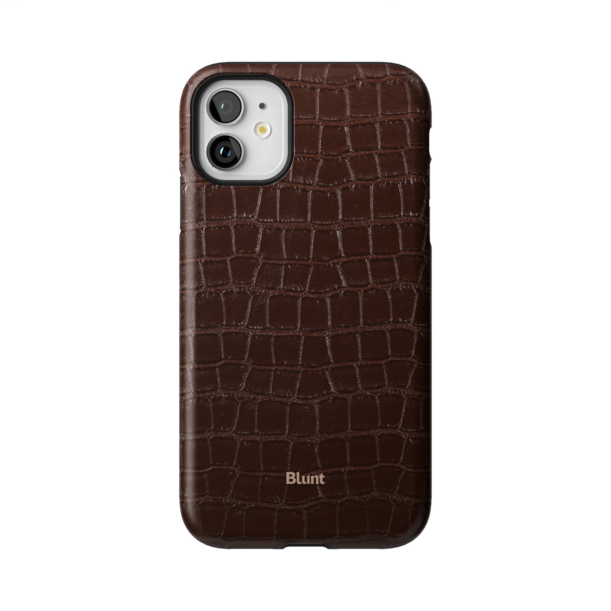 Chestnut Croc iPhone Case gallery - Iphone_11_Iphone_1